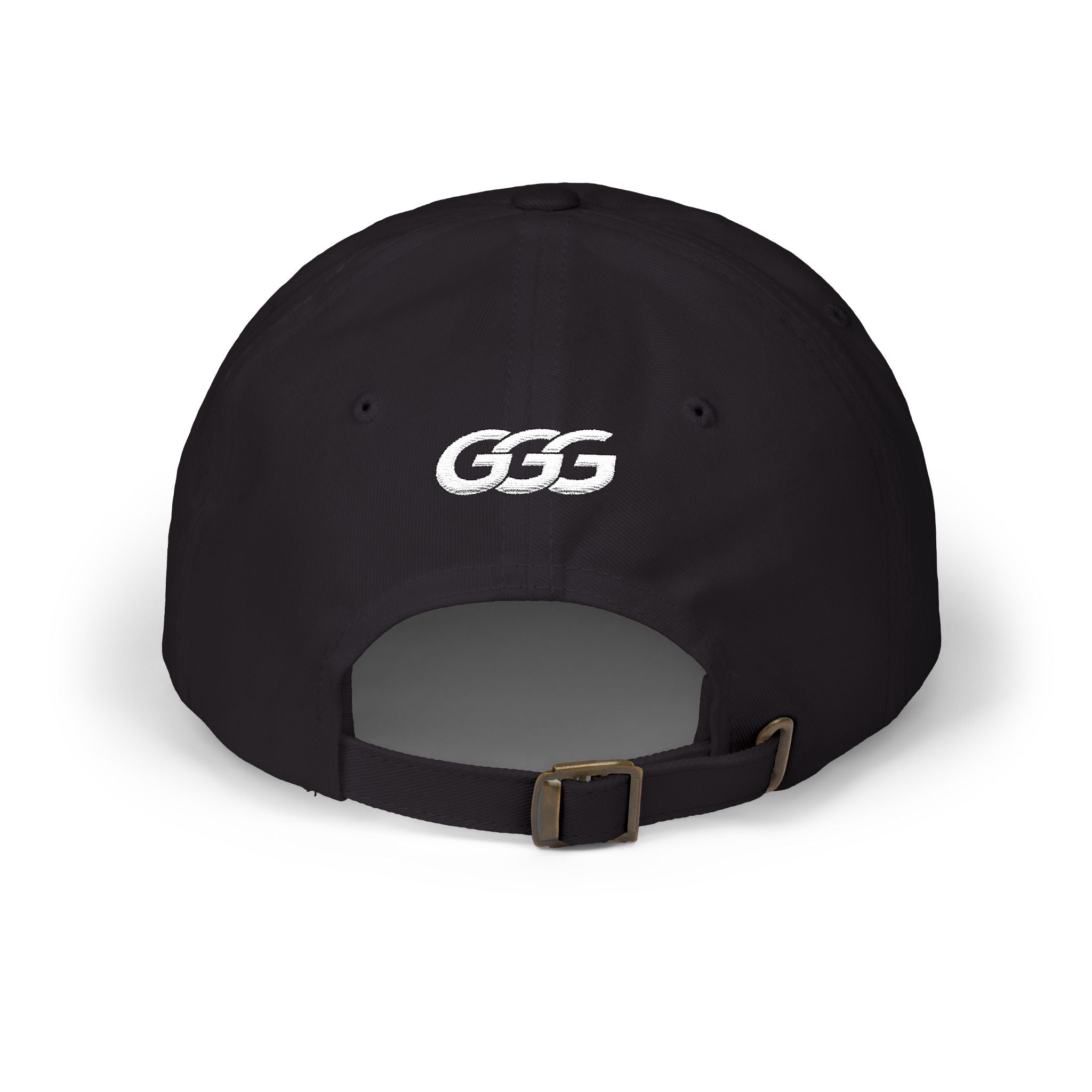 Faith. Trust. Repeat. Embroidered Black Dad Cap — GGG (G3)